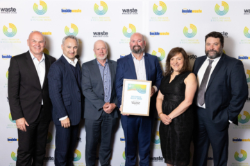 The Re.Group SMRF wins Outstanding Facility at the Waste Innovation & Recycling Awards!